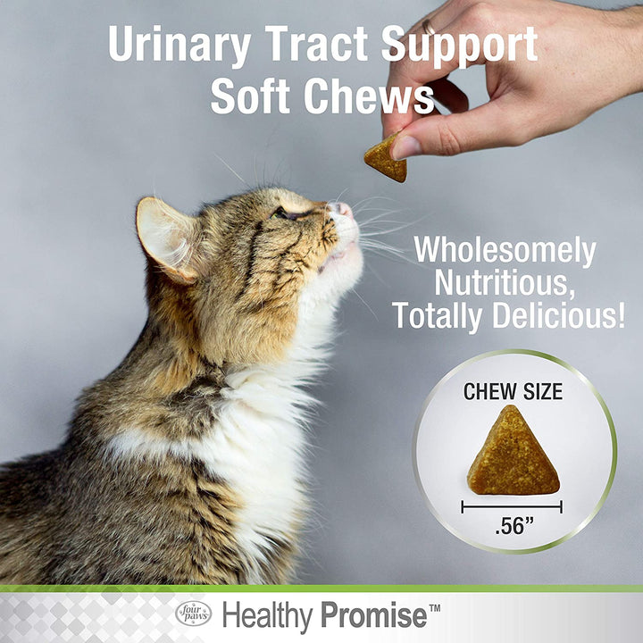 Four Paws Healthy Promise Urinary Tract Health Supplements for Cats - 110 count-