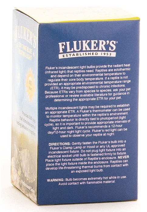 Flukers Professional Series Daytime Blue Heating Light - 40 Watt-