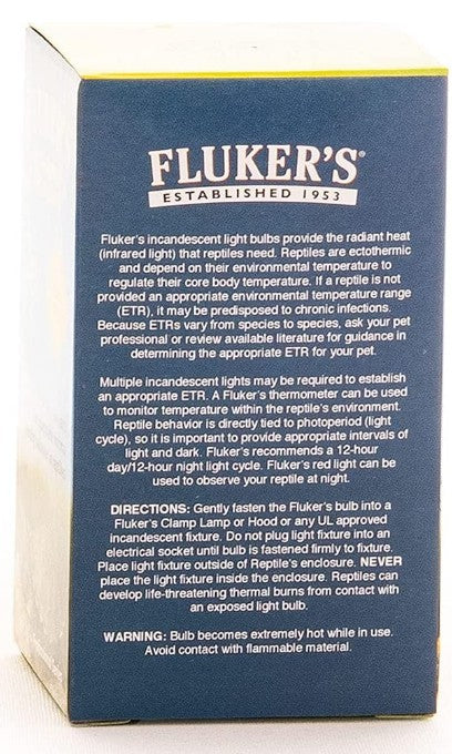 Flukers Professional Series Daytime Blue Heating Light - 60 Watt-