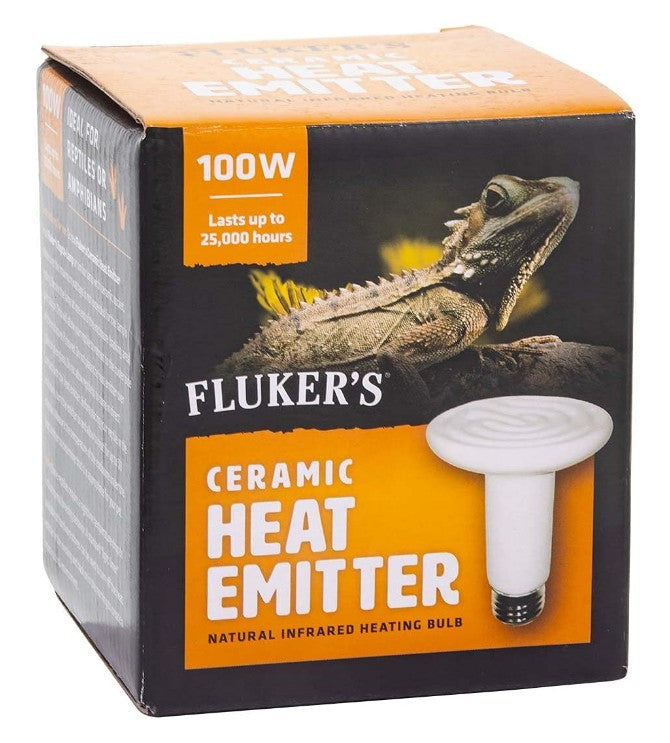 Flukers Ceramic Heat Emitter - 100 Watt-