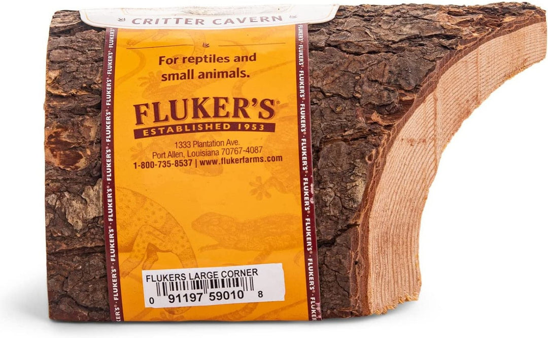 Flukers Critter Cavern for Reptiles and Small Animals - X-Large (8"L x 8"W x 4"H)-