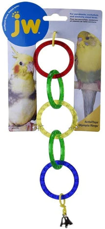 JW Pet Insight Olympic Rings Bird Toy-1 count-