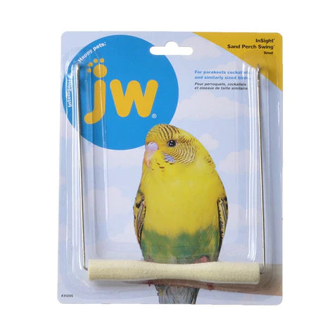 JW Pet Insight Sand Perch Swing for Birds-Small - 1 count-