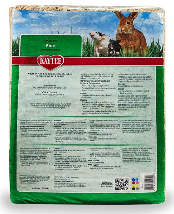 Kaytee Pine Small Pet Bedding - 52.4 liter-