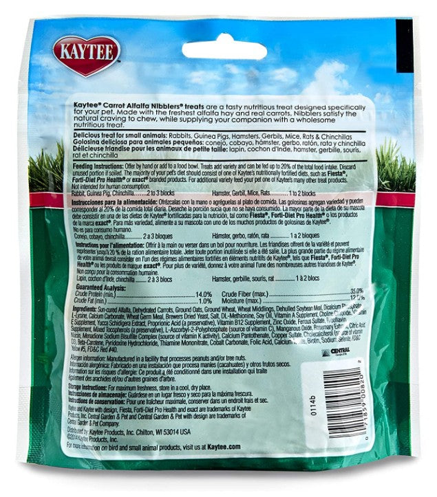 Kaytee Carrot Nibblers - 5 oz-