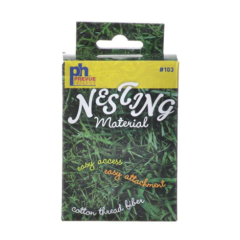 Prevue Nesting Material Cotton Threat Fiber for Birds-1 count-