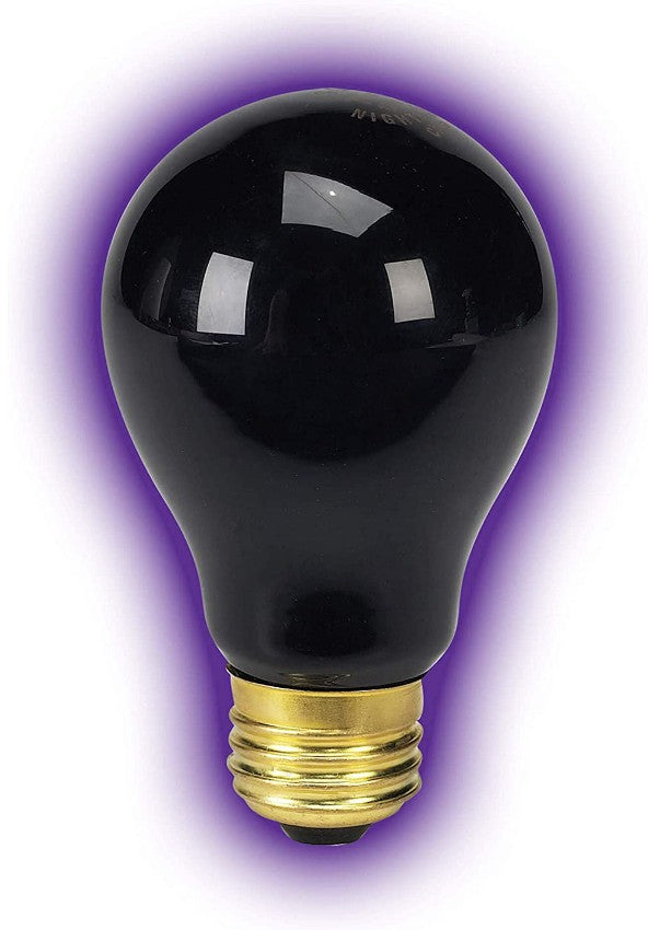 Zilla Night Time Black Light Incandescent Heat Bulb - 50 Watts-