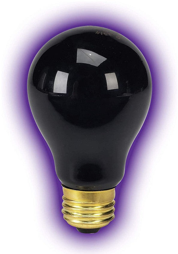 Zilla Night Time Black Light Incandescent Heat Bulb - 100 Watts-