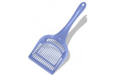 Van Ness Plastics Long Handled Cat Litter Scoop Blue 1ea/Extra-Giant-