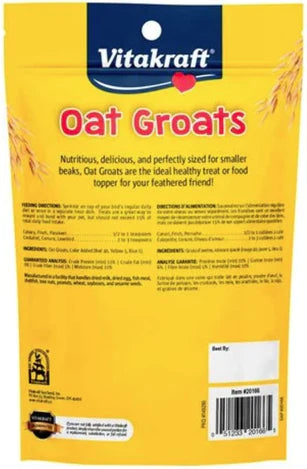 Vitakraft Parakeet Oat Groats-8 oz-