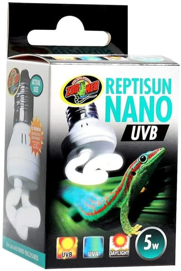 Zoo Med Reptisun Nano UVB Bulb 5 watt - 1 count-