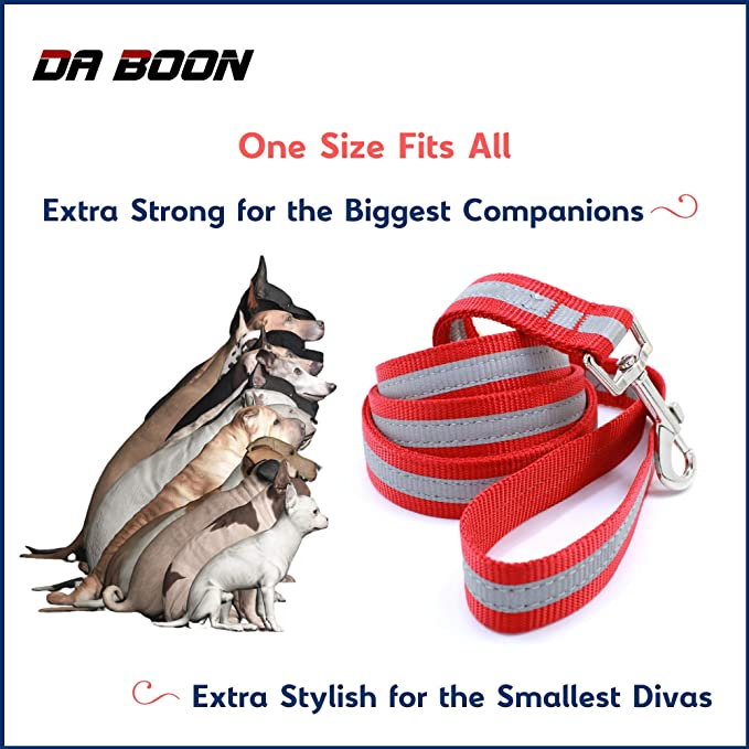 Da Boon Original Double-Sided Reflective Leash-