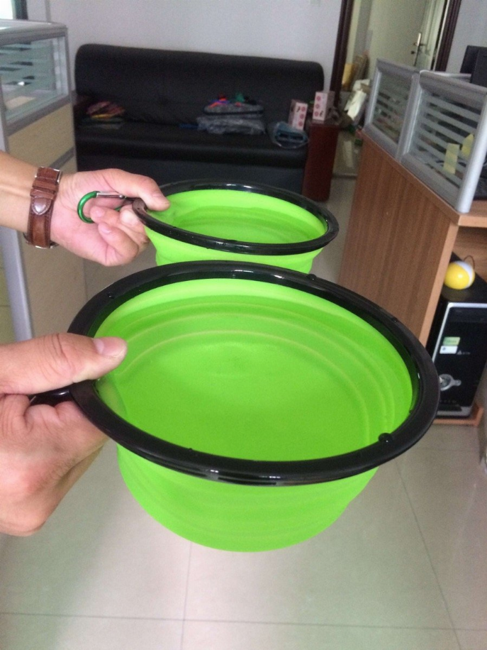 Collapsible Silicone Travel Bowls-