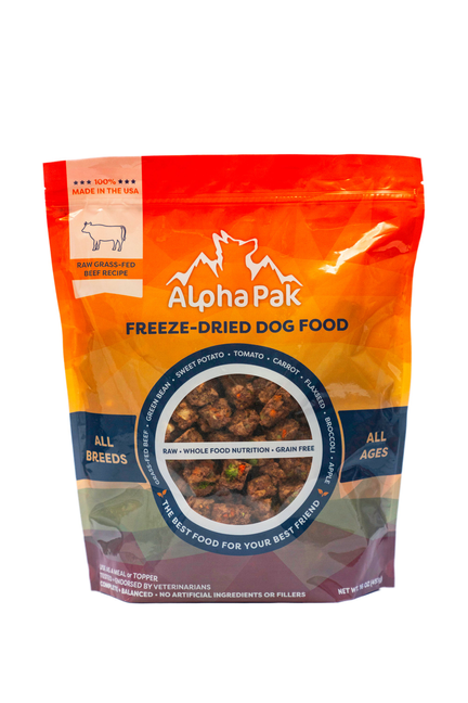 ALPHAPAK RAW FREEZE DRIED DOG FOOD 16 OZ-1-