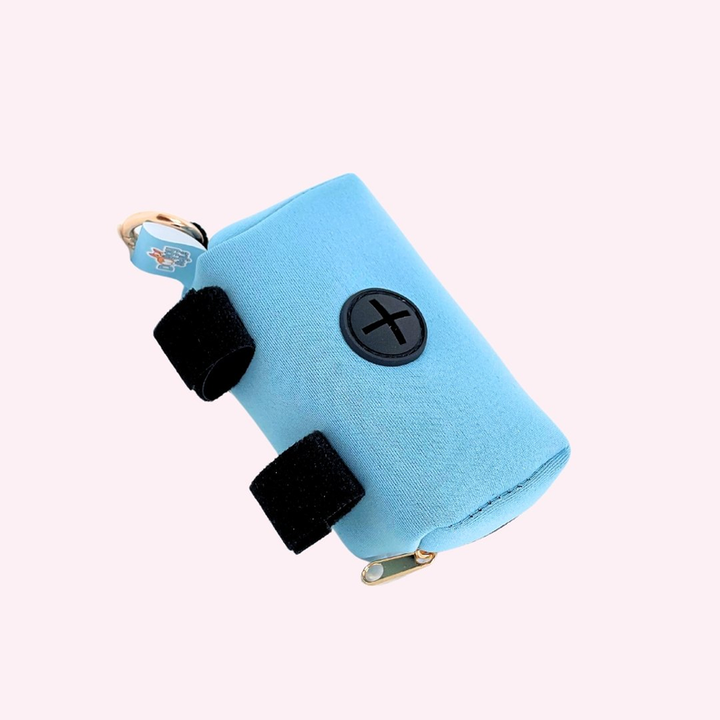 "Oh Crap" Blue Poop Bag Dispenser-1-