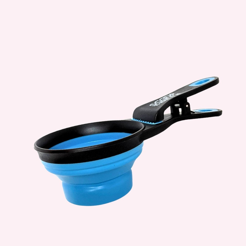 "Scoop There It Is!" Blue Dog Food Scooper-1-