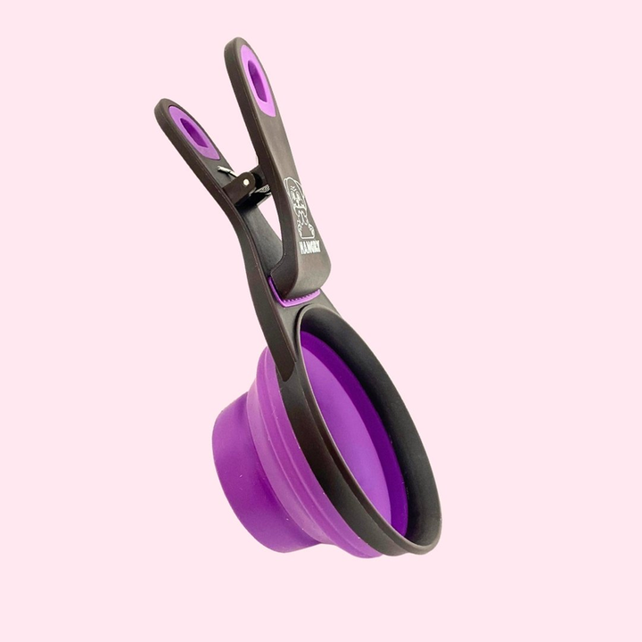 "Hangry" Purple Dog Food Scooper-1-