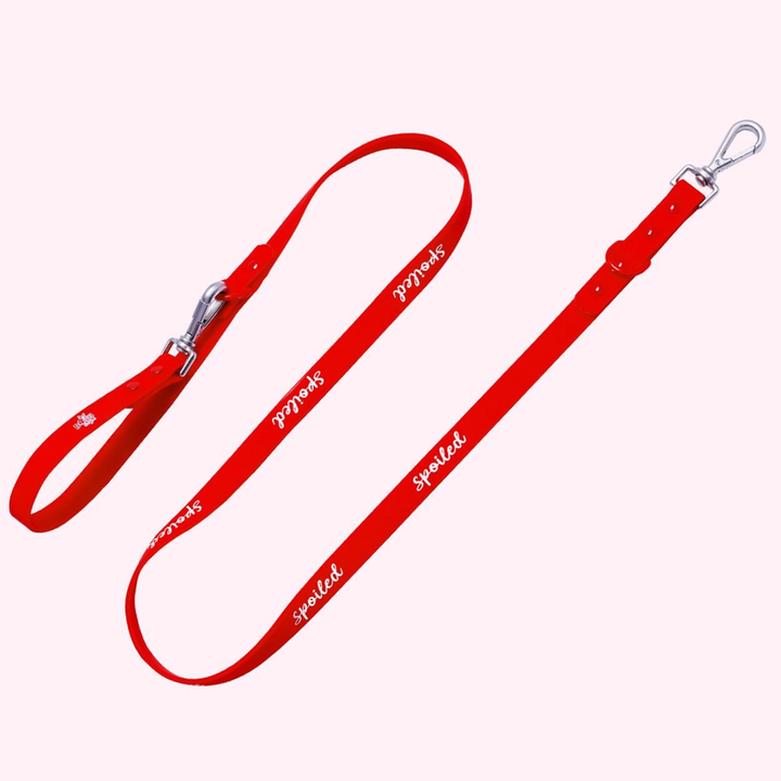 "Spoiled" Red Leash-1-